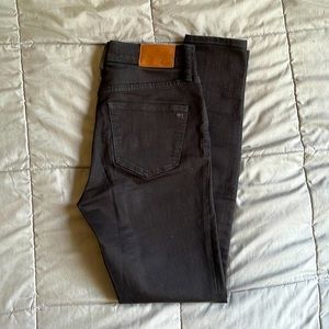 Madewell Black high rise jeans